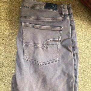 Purply grey American Eagle  jeggings